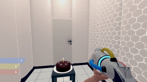 Screenshot of ChromaGun