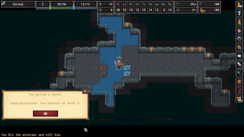 Screenshot of ADOM (Ancient Domains Of Mystery)