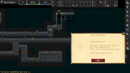 Screenshot of ADOM (Ancient Domains Of Mystery)