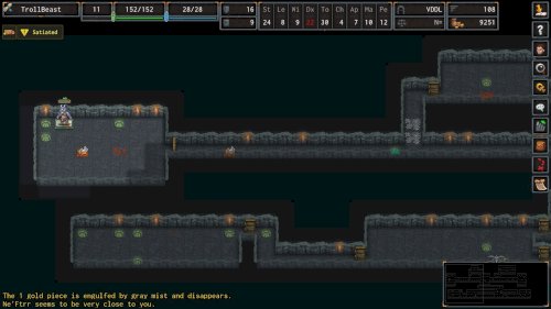 Screenshot of ADOM (Ancient Domains Of Mystery)