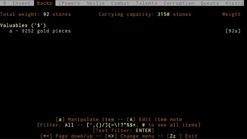 Screenshot of ADOM (Ancient Domains Of Mystery)