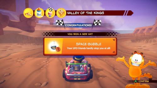 Screenshot of Garfield Kart - Furious Racing