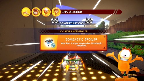 Screenshot of Garfield Kart - Furious Racing