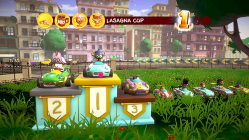 Screenshot of Garfield Kart - Furious Racing