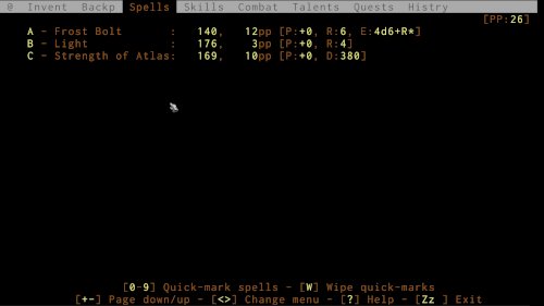 Screenshot of ADOM (Ancient Domains Of Mystery)