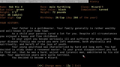 Screenshot of ADOM (Ancient Domains Of Mystery)