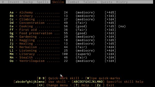 Screenshot of ADOM (Ancient Domains Of Mystery)