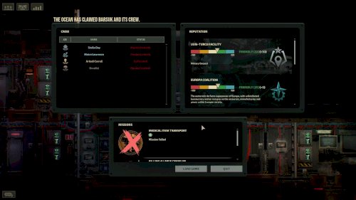 Screenshot of Barotrauma