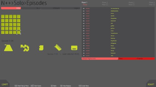 Screenshot of N++