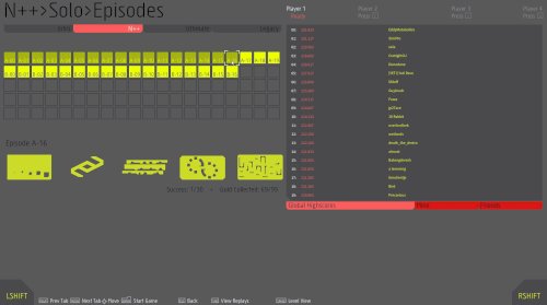 Screenshot of N++