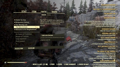Screenshot of Fallout 76