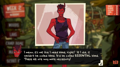 Screenshot of Monster Prom 2: Monster Camp