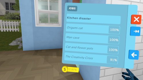 Screenshot of House Flipper VR