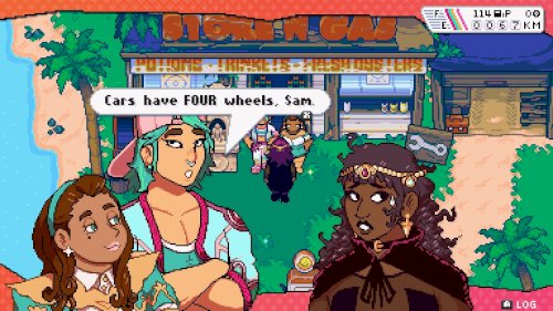 Screenshot of Get In The Car, Loser!