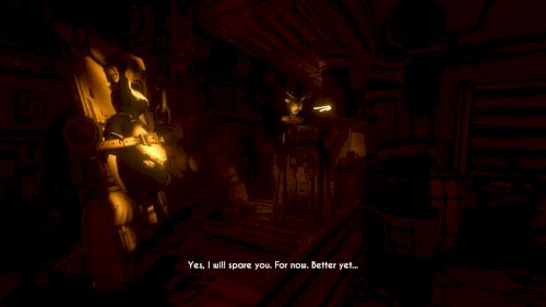 Screenshot of Bendy and the Ink Machine