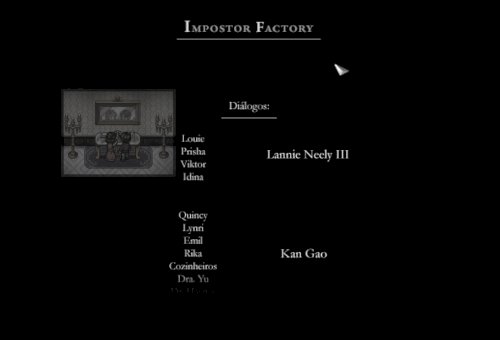 Screenshot of Impostor Factory