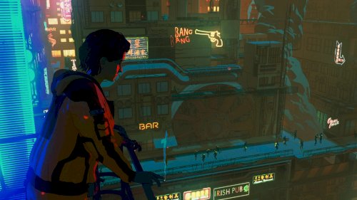 Screenshot of Ghostrunner