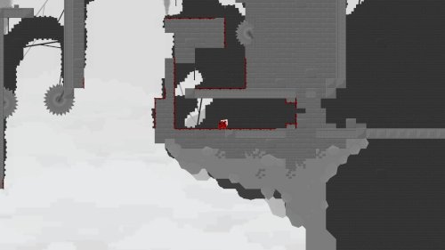 Screenshot of Super Meat Boy