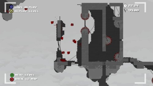 Screenshot of Super Meat Boy