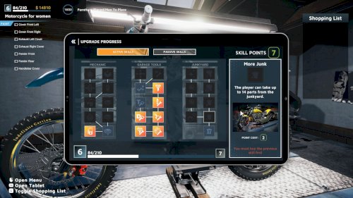 Screenshot of Motorcycle Mechanic Simulator 2021