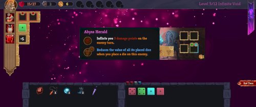 Screenshot of Right and Down and Dice