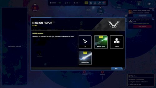 Screenshot of Dust Fleet