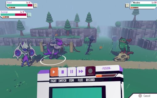Screenshot of Cassette Beasts