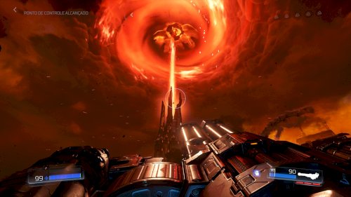 Screenshot of DOOM