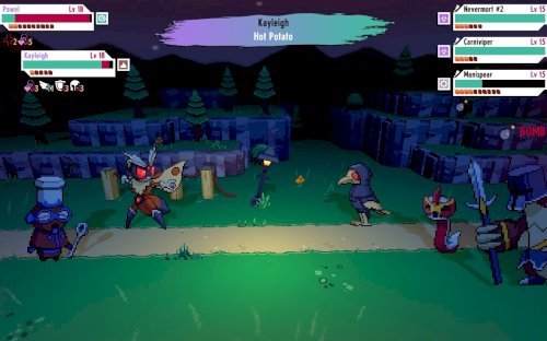 Screenshot of Cassette Beasts