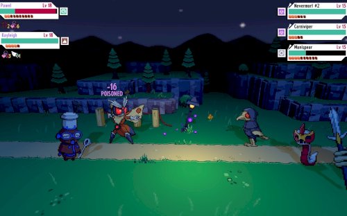 Screenshot of Cassette Beasts