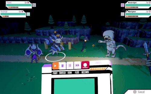 Screenshot of Cassette Beasts