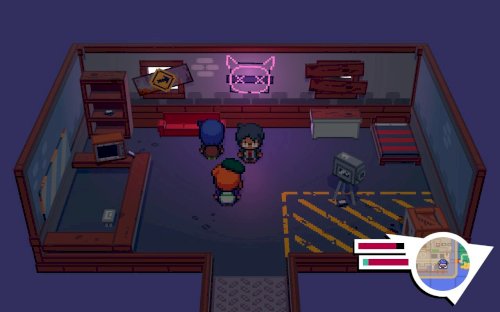 Screenshot of Cassette Beasts