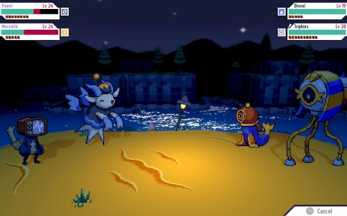 Screenshot of Cassette Beasts