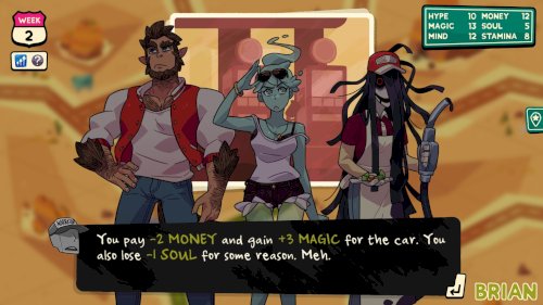 Screenshot of Monster Prom 3: Monster Roadtrip