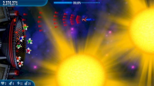 Screenshot of Chicken Invaders 5