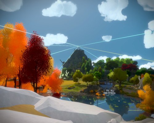 Screenshot of The Witness