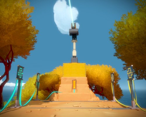 Screenshot of The Witness