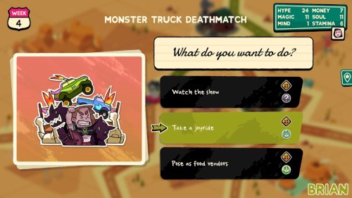Screenshot of Monster Prom 3: Monster Roadtrip