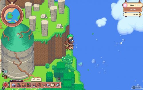 Screenshot of Moonstone Island