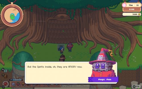 Screenshot of Moonstone Island