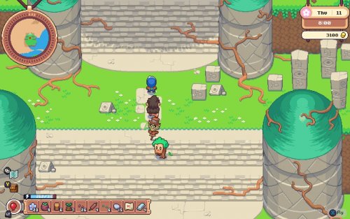 Screenshot of Moonstone Island