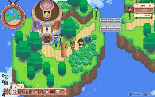 Screenshot of Moonstone Island