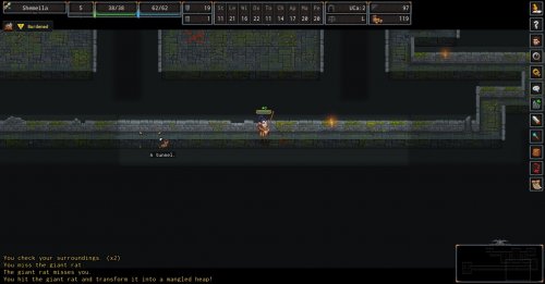 Screenshot of ADOM (Ancient Domains Of Mystery)
