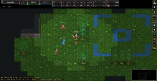 Screenshot of ADOM (Ancient Domains Of Mystery)