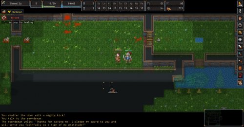 Screenshot of ADOM (Ancient Domains Of Mystery)