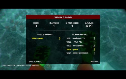 Screenshot of Shark Attack Deathmatch 2
