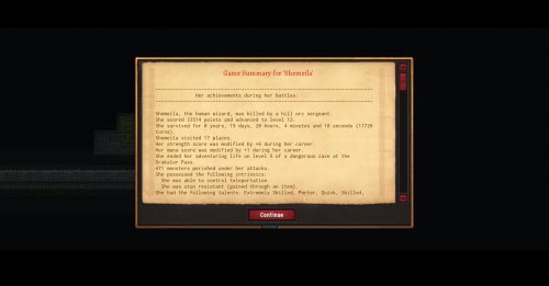 Screenshot of ADOM (Ancient Domains Of Mystery)
