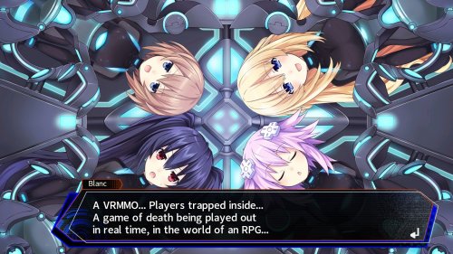 Screenshot of Neptunia Virtual Stars