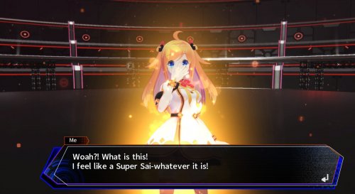 Screenshot of Neptunia Virtual Stars