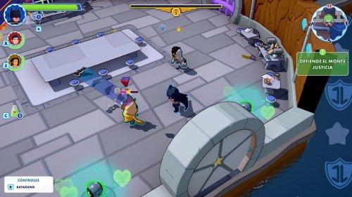 Screenshot of DC's Justice League: Cosmic Chaos